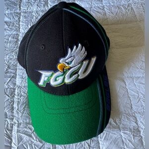 FGCU Eagles Black and Green Cap